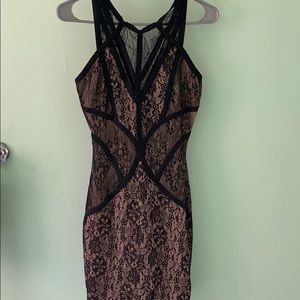 Lace body con dress